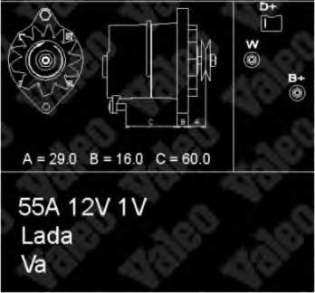 433482 VALEO alternador