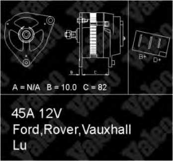 Alternador 433485 VALEO