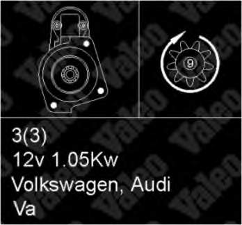 436016 VALEO Arranque motores