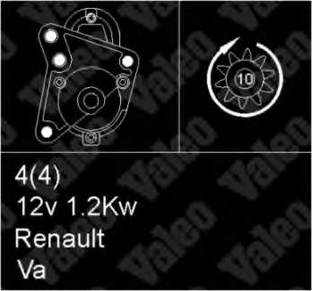 Comprar 436060 VALEO Motores de arranque