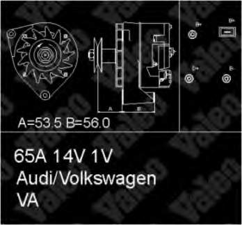 Alternador 436199 VALEO