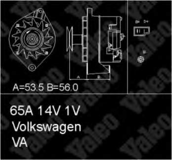 Alternador 436215 VALEO