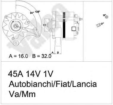 436230 VALEO alternador