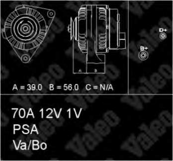 Generador VALEO 436258