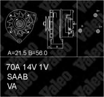 436286 VALEO alternador