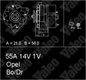 934976 Volvo alternador