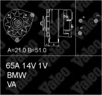 Alternador 436315 VALEO