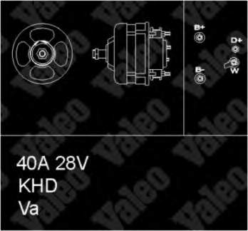 436377 VALEO alternador