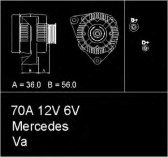 Generador VALEO 436450