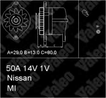 436506 VALEO alternador