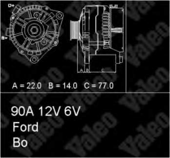 436685 VALEO Alternador de coche