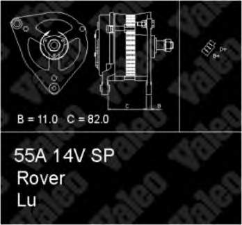 436695 VALEO alternador