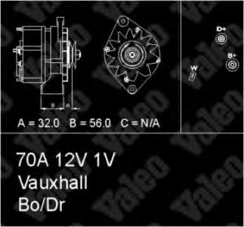 Generador VALEO 436721