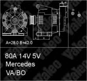 Generador VALEO 436732
