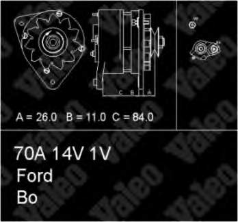 436774 VALEO Alternador de coche