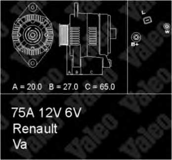 Generador VALEO 437112
