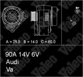 437169 VALEO alternador