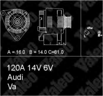 Alternador del motor VALEO 437173 precio, desde 228,41 EUR