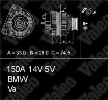 Generador VALEO 437309