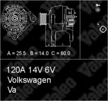 Alternador del motor VALEO 437317 precio, desde 181,50 EUR