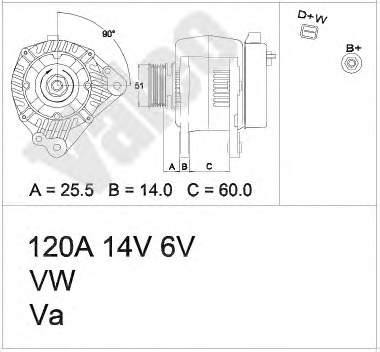 Generador VALEO 437369