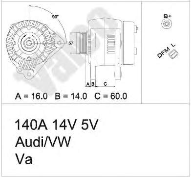 437377 VALEO Alternador de coche
