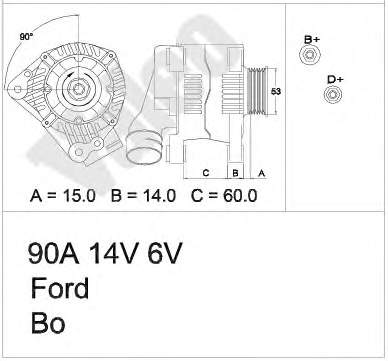 437384 VALEO alternador