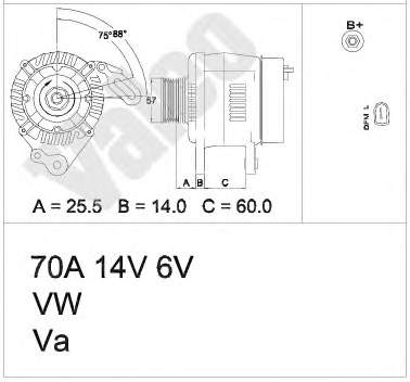 Alternador 437397 VALEO