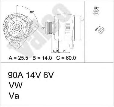 Alternador del motor VALEO 437400 precio, desde 56,63 EUR