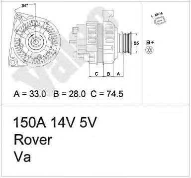 Generador VALEO 437417