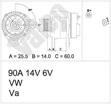 437419 VALEO Alternador de coche