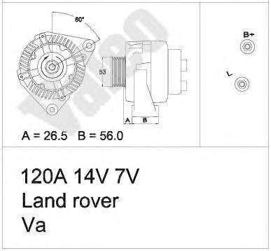 Alternador 437425 VALEO