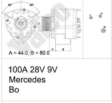 Alternador 437441 VALEO