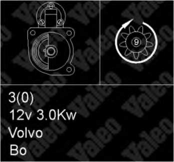 STX210078 Stardax motor de arranque