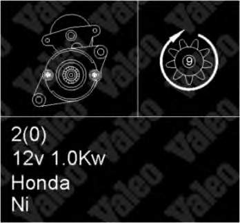 Comprar SM30224 Honda Motores de arranque