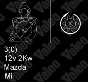 Comprar 455605 VALEO Burro de arranque 