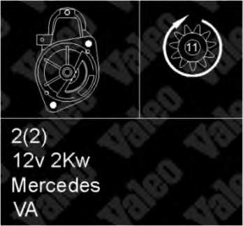 Arrancador VALEO 455720