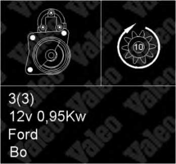 Burro de arranque  VALEO 455904 precio, desde 52,27 EUR