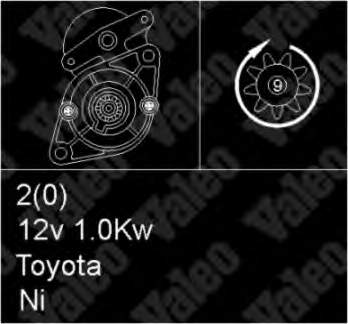 Comprar Motor de arranque Toyota Tercel  AL25 a bajo precio