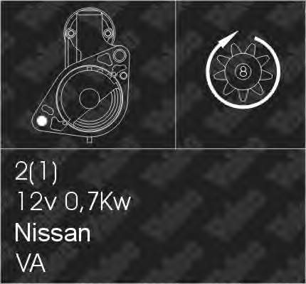 455984 VALEO motor de arranque