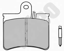Comprar 212504 Road House Pastillas delanteras de freno