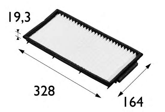 698170 VALEO Filtro antipolen