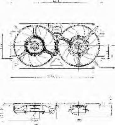 698357 VALEO Electroventilador del motor