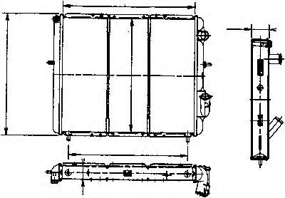 Radiador refrigeración del motor CR147000S Mahle Original