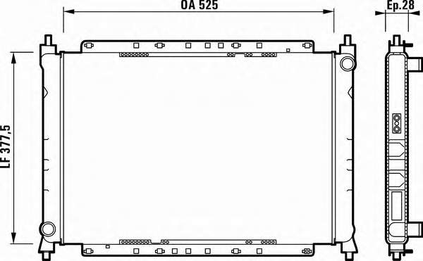 Comprar 731816 VALEO Radiador de auto