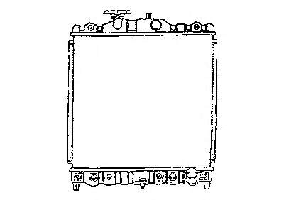 Radiador refrigeración del motor 506750A NRF