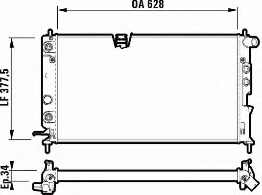 Comprar 731847 VALEO Radiador de auto