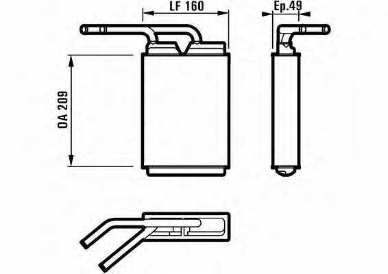 Comprar 812154 VALEO Radiador calefacción