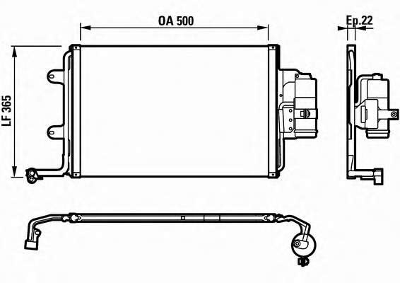 Condensador VALEO 817244