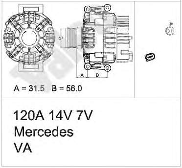 437430 VALEO Alternador de coche